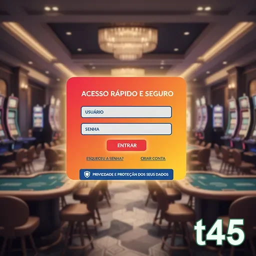 Ilustração de Aproveite o aplicativo do t45 para jogos seguros no celular