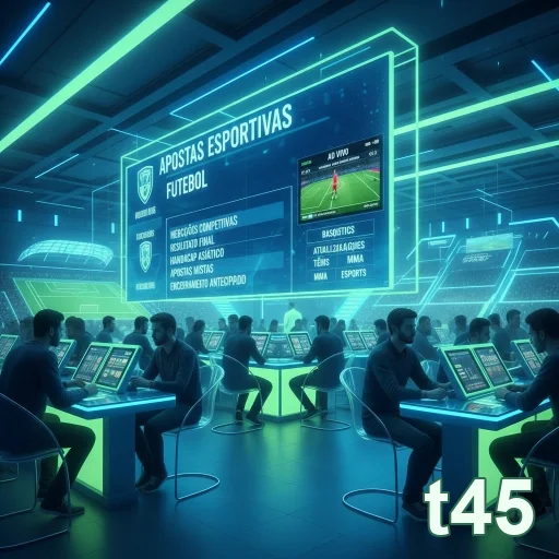Ilustração de Descubra a experiência premium do cassino t45