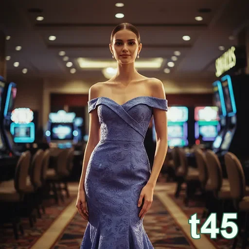 Ilustração de Descubra a experiência premium do cassino t45