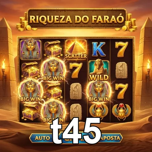 Membro VIP jogando slots na plataforma t45